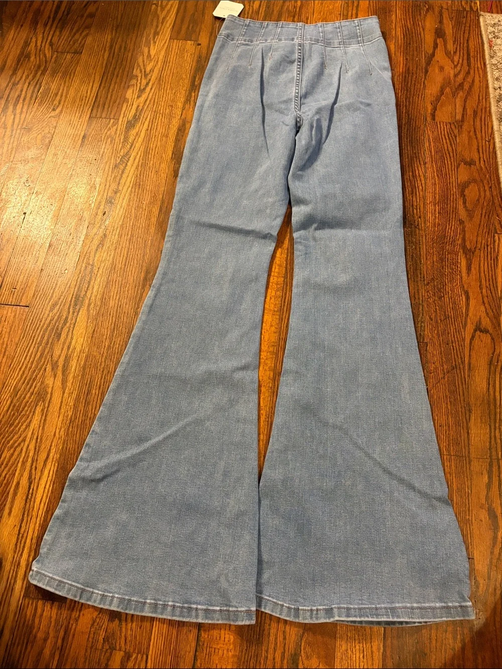 🎉NWT! Altar'd State Light Blue Flare Jeans - Picture 6 of 6